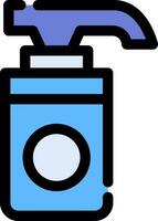 Liquid Soap Creative Icon Design vector