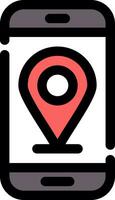 Location Creative Icon Design vector