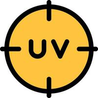 Uv Creative Icon Design vector