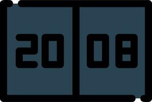 Scoreboard Creative Icon Design vector