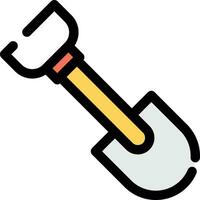 Shovel Creative Icon Design vector