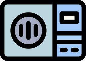 Radio Creative Icon Design vector