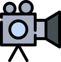 Video Camera Creative Icon Design vector