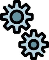 Gears Creative Icon Design vector