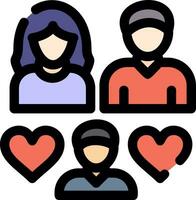 Family Creative Icon Design vector