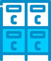 Locker Creative Icon Design vector