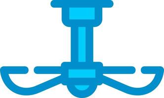 Ceiling Fan Creative Icon Design vector