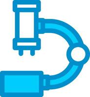 Microscope Creative Icon Design vector