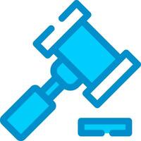 Gavel Creative Icon Design vector