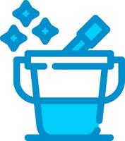 Bucket Creative Icon Design vector