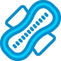 Sanitary Napkin Creative Icon Design vector