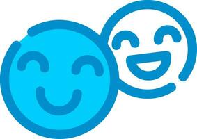 Happiness Creative Icon Design vector