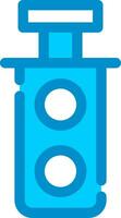Light Creative Icon Design vector