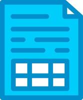 Spreadsheet Creative Icon Design vector