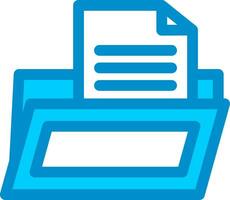 Folder Creative Icon Design vector