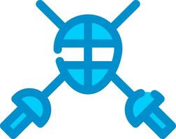 Fencing Creative Icon Design vector