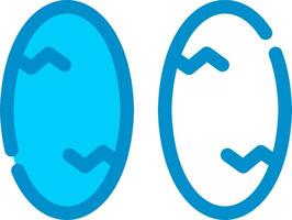 diseño de icono creativo de huevos vector