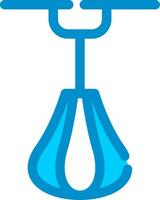 Punching Ball Creative Icon Design vector