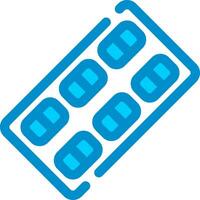 diseño de icono creativo de pastillas vector