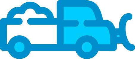 Snowplow Creative Icon Design vector