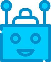 Chatbot Creative Icon Design vector