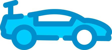 Super Car Creative Icon Design vector