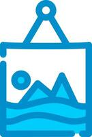 Frame Creative Icon Design vector
