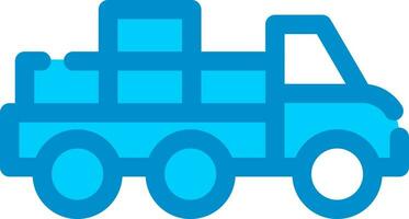 Mover Truck Creative Icon Design vector