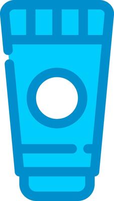 Shampoo Creative Icon Design