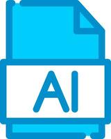 Ai File Creative Icon Design vector