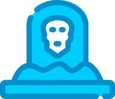 Grave Creative Icon Design vector