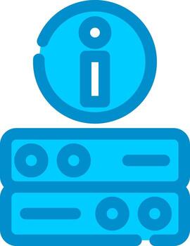 servidor informacion creativo icono diseño vector