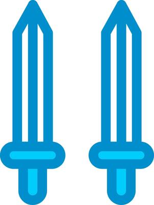 Swords Creative Icon Design