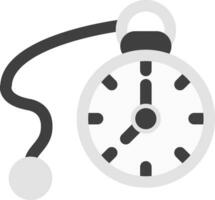 diseño de icono creativo de reloj de bolsillo vector