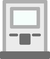 Atm Machine Creative Icon Design vector