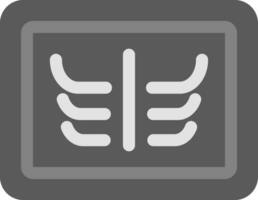 X Ray Creative Icon Design vector