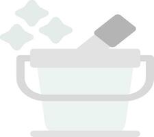 Bucket Creative Icon Design vector