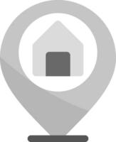 Property Location Creative Icon Design vector