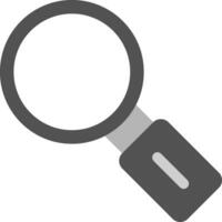 Magnifying Glass Creative Icon Design vector