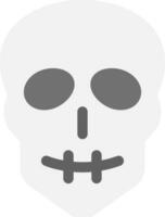 diseño de icono creativo de calavera vector