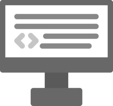 Coding Creative Icon Design vector