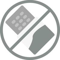 No Chocolate Creative Icon Design vector