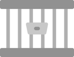 Jail Creative Icon Design vector