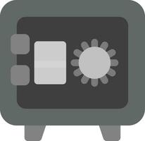 diseño de icono creativo de caja fuerte vector