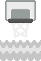 Water Basketball Creative Icon Design vector