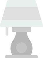 Table Lamp Creative Icon Design vector