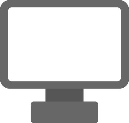 Monitor Creative Icon Design