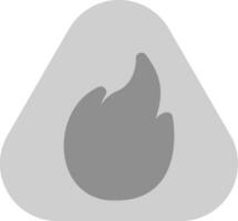 Flame Creative Icon Design vector