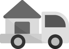 Moving Truck Creative Icon Design vector