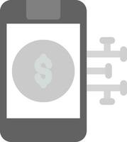 Digital Money Creative Icon Design vector